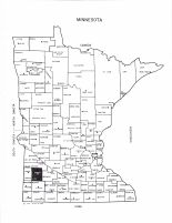 Minnesota State Map, Lyon County 2000